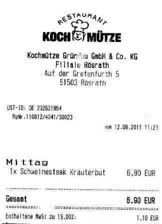 robr Hffner Kochmtze Restaurant